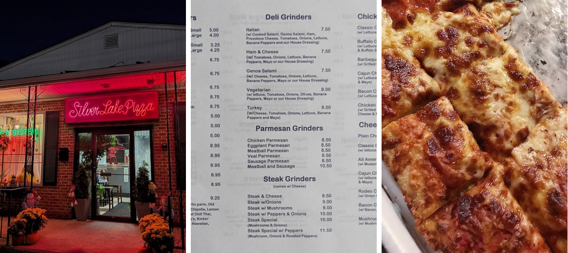 Silver Lake Pizza-COVENTRY STORE Menu
